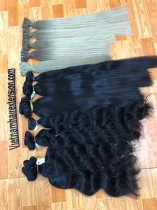 ผมต่อเวอร์จิ้นเรมี่แท้ 100% แบบเวฟลอนลึก น้ำหนัก 100 กรัม ผลิตจากเวียดนาม ยี่ห้อ Perfect Machine Weft - Product Image 4