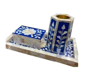 Juego de regalo de Eid y Ramadán de estilo árabe, bandeja de quemador Bakhoor de resina, soportes de incienso Mubkhar Oud, fabricante experto hecho a mano - Product Image 5