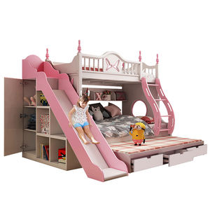 cheap bunk beds with slide