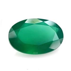 10X12mm corte ovalado Natural verde/rojo/Negro ónix venta al por mayor precio de fábrica alta calidad facetado piedra preciosa suelta ónix Natural - Product Image 1