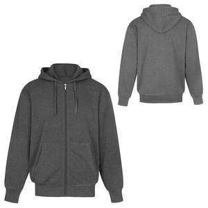 80% Algodón 20% poliéster de talla grande sudaderas con capucha de gran tamaño para hombres sudaderas con capucha de peso pesado para invierno patrón sólido personalizable - Product Image 1