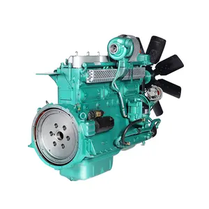 Professionele Prijs 6-Cilinder Diesel Watergekoelde Lister Type Generator Dieselmotor Prijs Met Radiator