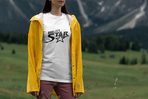 Camiseta de manga larga para niña, playera personalizada Lisa teñida, Poly algodón mezclado, suave - Product Image 6