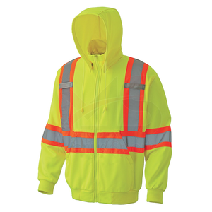 เสื้อฮู้ดผ้าคอตตอนทนไฟสะท้อนแสงสำหรับผู้ชายเสื้อฮู้ดโพลีเอสเตอร์สีและโลโก้ตามสั่ง - Product Image 1