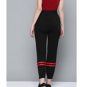 กางเกงวอร์มผ้าฝ้ายสำหรับผู้หญิง สีตามสั่ง กางเกงแทรคสูทลำลอง ชุดออกกำลังกาย - Product Image 2