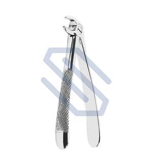 เครื่องมือผ่าตัดทางทันตกรรมได้รับการรับรอง CE คีมหนีบสเตนเลสแบบแมนนวลสกัดราก No.33A แบบภาษาอังกฤษ - Product Image 1