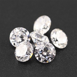 Diamante suelto pulido y cortado en estrella de tamaño pequeño, redondo brillante, y HPHT CVD, cultivado en laboratorio, certificado por IGI - Product Image 2