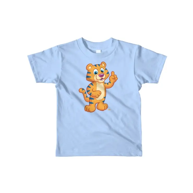 Camiseta con estampado de dibujos animados para niños, ropa de algodón a precio barato, venta al por mayor
