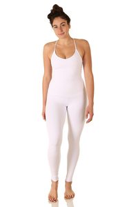 Custom Made Women's Sports Bodysuit Hot and Sexy with <b>Back</b> Side Laces for Yoga Fitness Workout - Product Image 3
