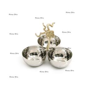 Cuenco decorativo de acero inoxidable de la mejor calidad, cuenco para servir dulces de forma redonda de nuevo diseño para los más vendidos - Product Image 5