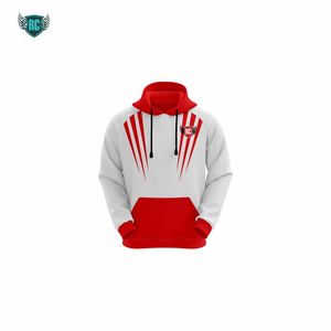 Pull à capuche ODM pour hommes 100% polyester polaire anti-rétrécissement technique d'impression bouffante d'hiver coupe surdimensionnée tailles XS à 6XL disponibles - Product Image 6
