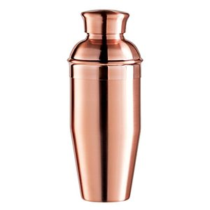 Latest Design Copper Cocktail Shaker Three Step Cocktail Cobbler Shaker 500ml Professional Bartender Tools and <b>Bar</b> and Wine Use - Product Image 5