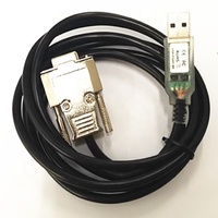 Cable adaptador de serie FTDI USB a RS485/RS422, con LED RX/TX, conector DB9 de 9 pines con placa de extensión de Terminal, Windows 10