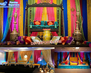 Traditional Style Wedding <b>Stage</b> Surahi Decoration Indian Style Frp Flagon for Wedding Decoration Wedding <b>Stage</b> Fiber Surahi USA - Product Image 3