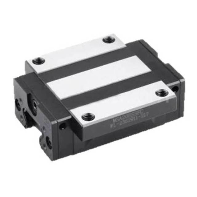 Original Taiwan HIWIN MSA25LSSSFCN Linear Bearing Guide Block Chrome Steel P2 Precision High Quality Multi-Row 25mm X 48mm X