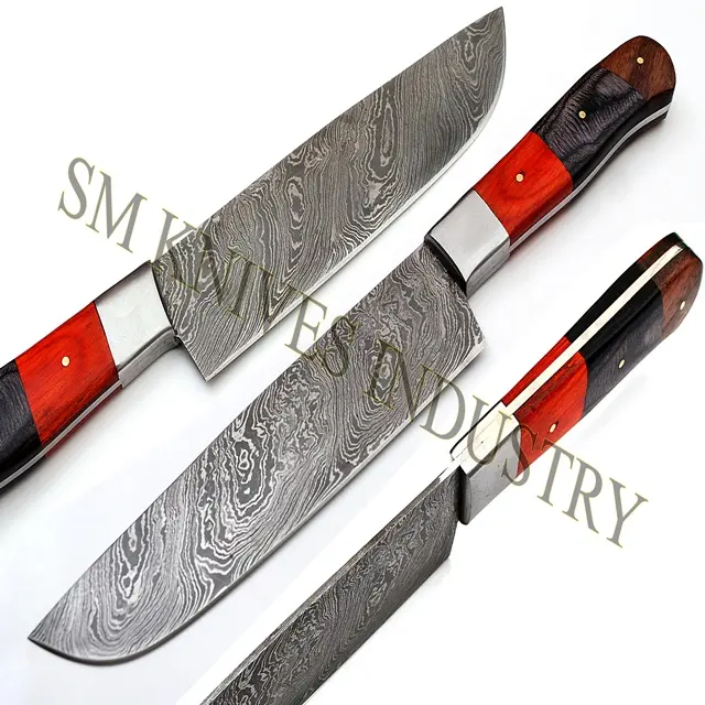 custom Hand Made Damascus kitchen paring Utility Knife (Smk1166)