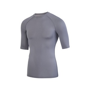 Best Quality Unisex <b>Compression</b> <b>Shirts</b> Quick Dry Baselayer Under Wear t <b>Shirts</b> Short Sleeves Fitness t <b>Shirts</b> with Super Stretch - Product Image 1