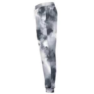 Venta al por mayor de pantalones de Jogger con logotipo de diseño personalizado para las mujeres mejor Material Tie Dye estampado encaje pintado invierno Running Active Wear - Product Image 3