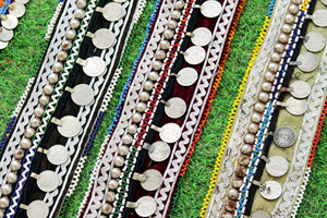 Banjara-cinturón antiguo indio Vintage, moneda antigua - Product Image 5