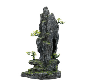 Non-toxique <span class=keywords><strong>Rocaille</strong></span> Arbres En Pot Plantes Ponts Premier Poisson Aquarium Décoration - Product Image 3