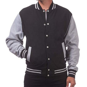 Chaqueta de béisbol para hombre de lana cepillada de invierno de alta calidad - Product Image 2