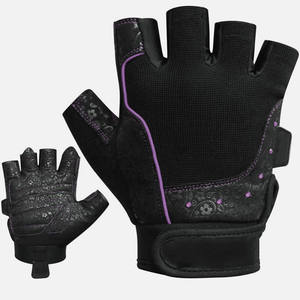Guantes de gimnasio de neopreno/cuero para levantamiento de pesas, hechos en paquistaní - Product Image 4