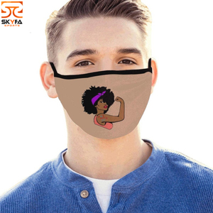 Mascarilla facial protectora de algodón, alta calidad - Product Image 2