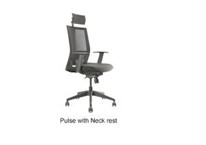 ตาข่ายกลางกลับทำงานเก้าอี้สถานี - Product Image 2