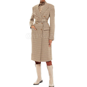 เสื้อโค้ทผู้หญิงแบบมีฮู้ด ผ้าแคนวาสคุณภาพสูง ซักได้ ระบายอากาศ กันน้ำ ซับในโพลีเอสเตอร์ รับผลิตตามแบบ (OEM) - Product Image 3