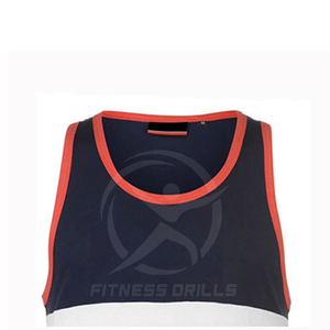 Débardeur de fitness pour hommes de qualité supérieure, vente en gros, qualité professionnelle, tenue décontractée, entraînement intense, grande taille, respirant, tricoté, 100% coton - Product Image 4