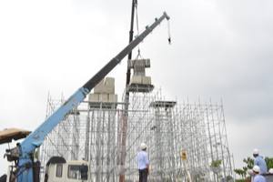 High quality Vietnam Ringlock <b>Scaffolding</b> system Steel construction ringlock <b>scaffolding</b> system accessories verticals poles - Product Image 2