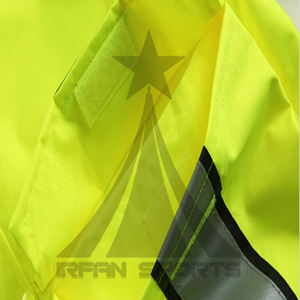 เสื้อแจ็คเก็ตนิรภัยสะท้อนแสงแบบระบายอากาศ ป้องกันการเกิดขุย ผลิตจากโพลีเอสเตอร์ สำหรับงานอุตสาหกรรม ผลิตโดยผู้ผลิต OEM จากปากีสถาน ตามเทรนด์ใหม่ - Product Image 4