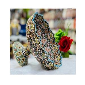 Bol décoratif multicolore en fer avec taille et forme personnalisées de qualité supérieure Bol décoratif de service de nourriture de fruits - Product Image 4