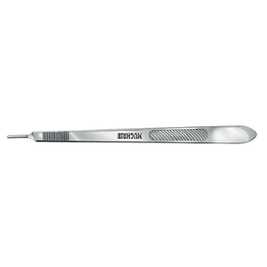 Manche de scalpel de haute qualité n°3L, droit, long (21,5 cm), fabricant et exportateur d'instruments chirurgicaux - Product Image 3