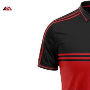 Manufacturer's Best Price Quick Dry 100% Polyester for Polo <b>Shirt</b> Eco-Friendly Anti-Wrinkle <b>Long</b> <b>Sleeve</b> Solid Design <b>Golf</b> - Product Image 3