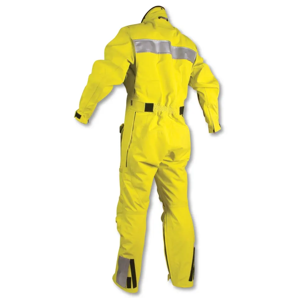 Tuta impermeabile resistente lunga in PVC giallo antipioggia giacca antipioggia Poncho impermeabile abbigliamento impermeabile impermeabile abbigliamento da lavoro