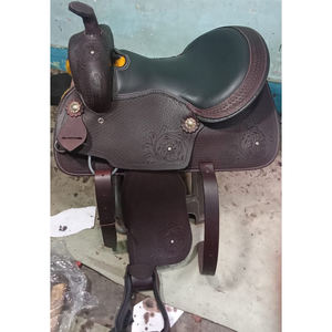 อานม้าแกะสลักหนังธรรมชาติตะวันตกในราคา14 15 16 17 18ดอลลาร์65 - Product Image 3