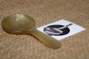 Cucharas de té y café en cuchara de cuerno marrón Lite natural y cucharas de buen pulido para servir en casa Hotel y restaurante Tradnary - Product Image 3