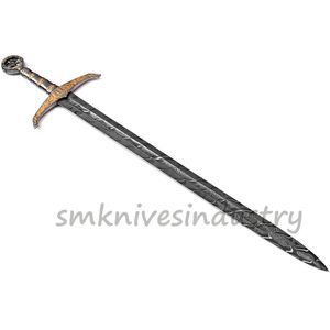 Battle beauty-espada hecha a mano de aspecto antiguo, con funda, (Smk1953) - Product Image 4