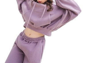 Conjunto de sudaderas con capucha para hombre, jersey de empalme liso de gran tamaño, chándal de forro polar en blanco, chándales personalizados - Product Image 4