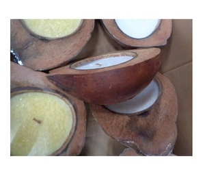 Cáscara de coco para vela/cáscara de coco vacía para vela (0084587176063 Whatsap Sandy) - Product Image 4