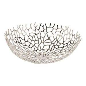 Bol à piédestal en Aluminium moulé en métal doré pour Fruits et décor dernière décoration de mariage bol à piédestal de créateur centres de table - Product Image 2