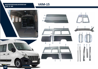 Vente en gros de garnitures intérieures pour Renault Master en plastique Vkm, gris/noir/beige, VKM-13-14-15-16, Turquie, meilleur prix, accessoires