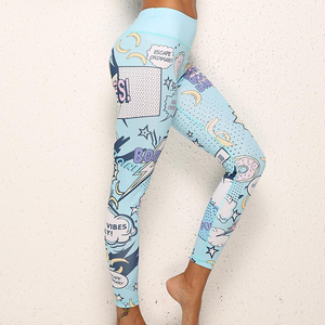 Conjunto de Yoga de Dos Piezas para Mujer 2026, Antiarrugas, Transpirable, Cintura Elástica Alta, Personalizado, Brillante, Ropa Deportiva de Moda - Product Image 6