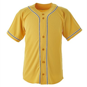 Camisetas de Béisbol Personalizadas al por Mayor, Económicas, Lisas, Ajustadas, con Serigrafía, Tallas Grandes, 100% Poliéster, Transpirables y de Calidad - Product Image 1