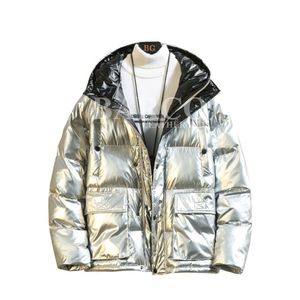 Veste d'hiver matelassée pour homme, imperméable, coupe-vent, à capuche, rembourrage gonflé, personnalisable, de haute qualité, décontractée, prix bas, best-seller - Product Image 1