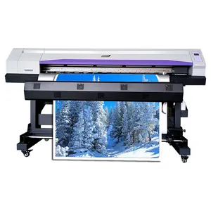 1.6m print plotter manufacturers Eco solvent printing machine high quality printer and plotter