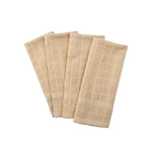 ผ้าฝ้ายอินทรีย์100% เทอร์รี่ผ้าขนหนูจานสีเบจอ่อน - Product Image 1