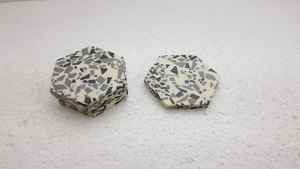 Sous-verre à thé en terrazzo unique tapis et coussinets sous-verre pour la maison hôtel Restaurant vaisselle décor de Table fournitures de cuisine de table - Product Image 3