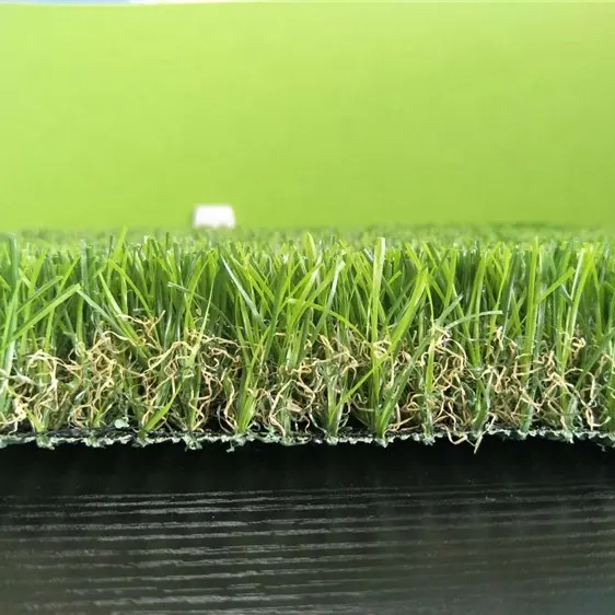 China artificial grass pads prices for garden landscaping with flower putting green turf roll rubber underlay